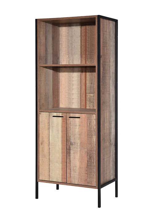 LPD Furniture Hoxton Bookcase-Display Cabinet (1600x400x638mm) - No Size Image 1