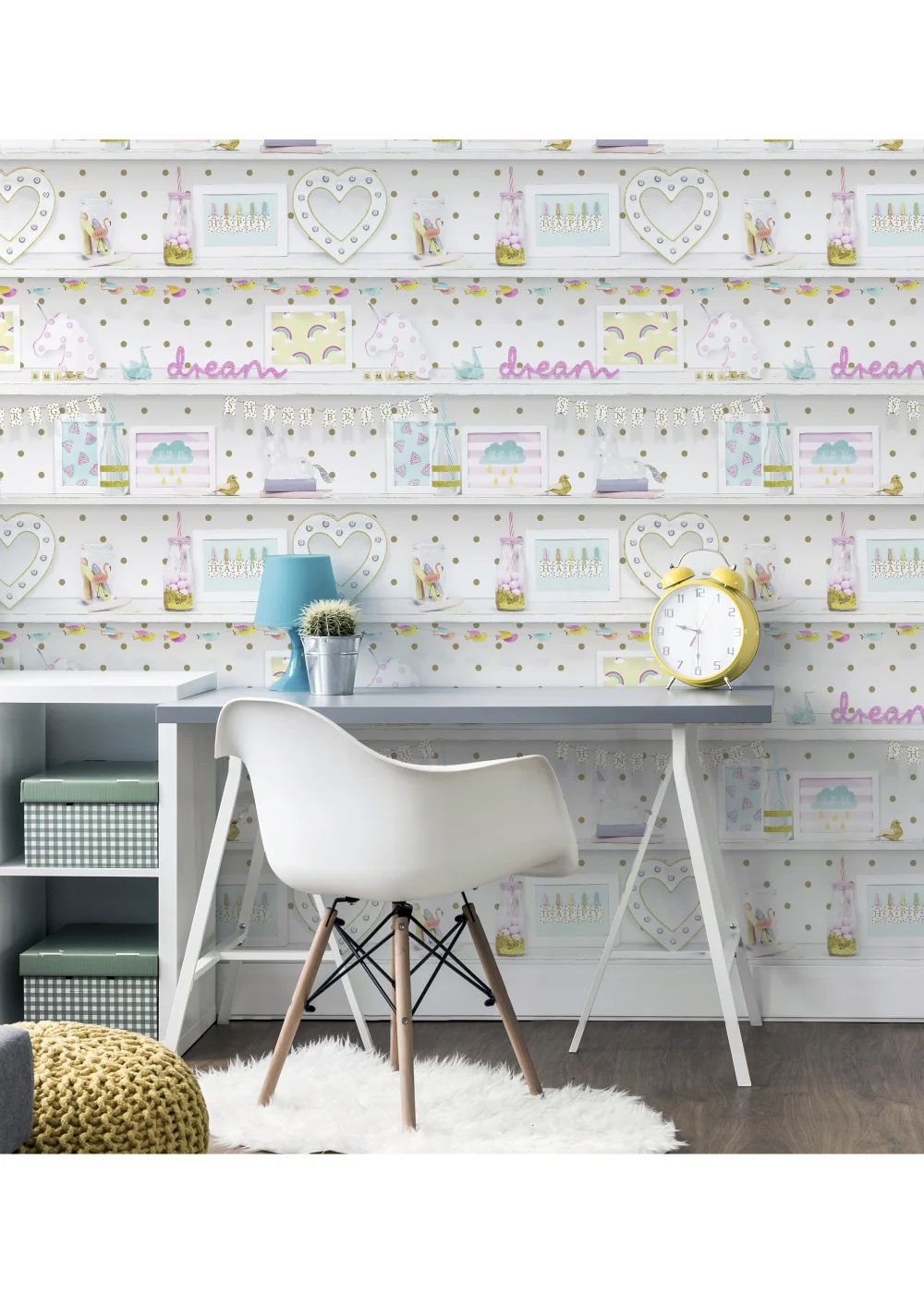 Arthouse Girl's Life Wallpaper - One Size Image 4