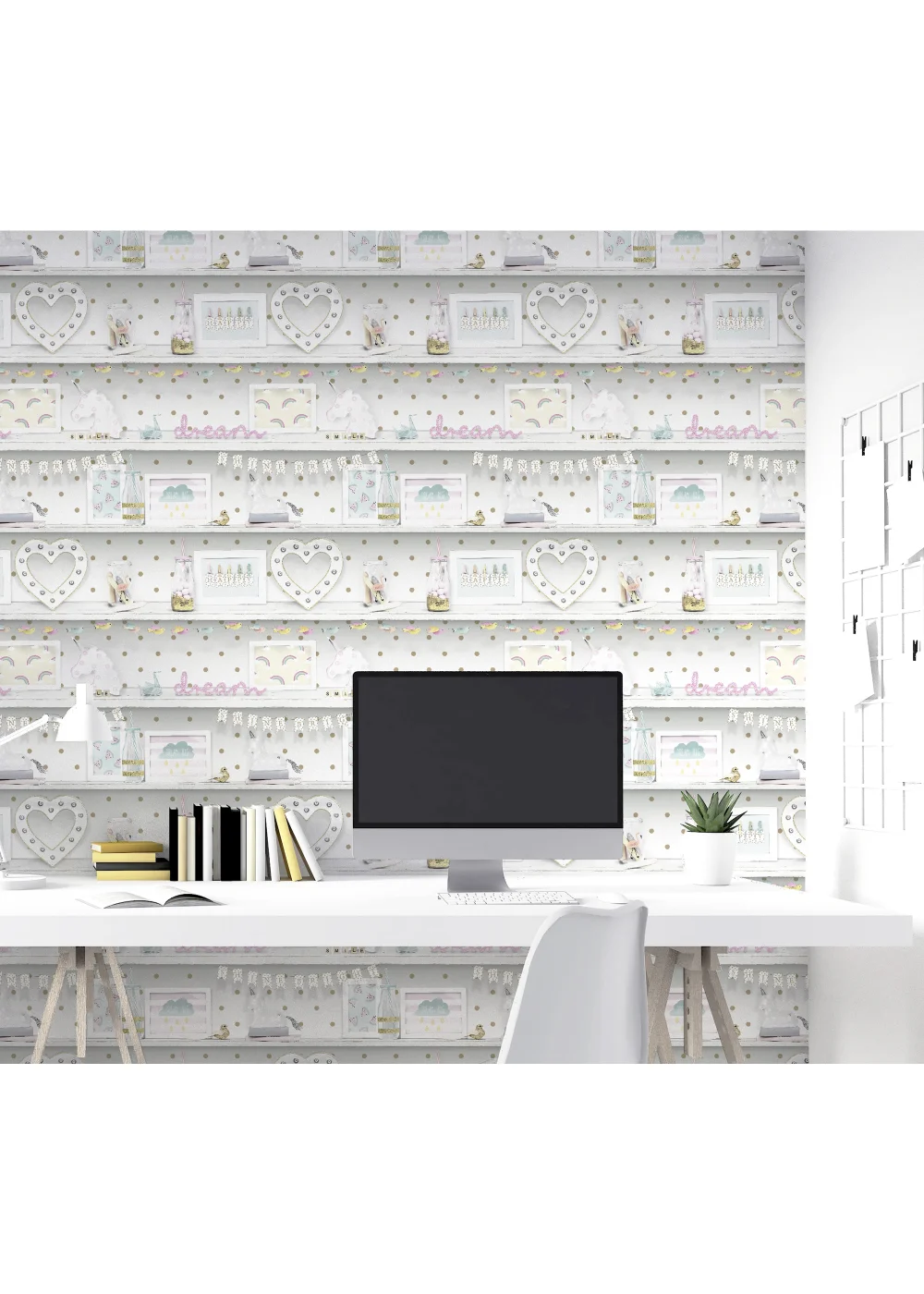 Arthouse Girl's Life Wallpaper - One Size Image 5