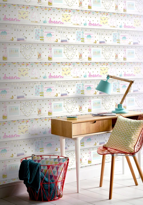 Arthouse Girl's Life Wallpaper - One Size Image 2