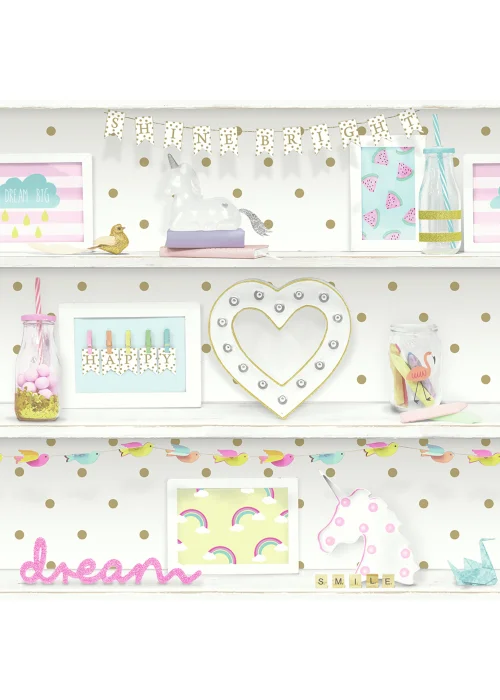 Arthouse Girl's Life Wallpaper - One Size Image 1