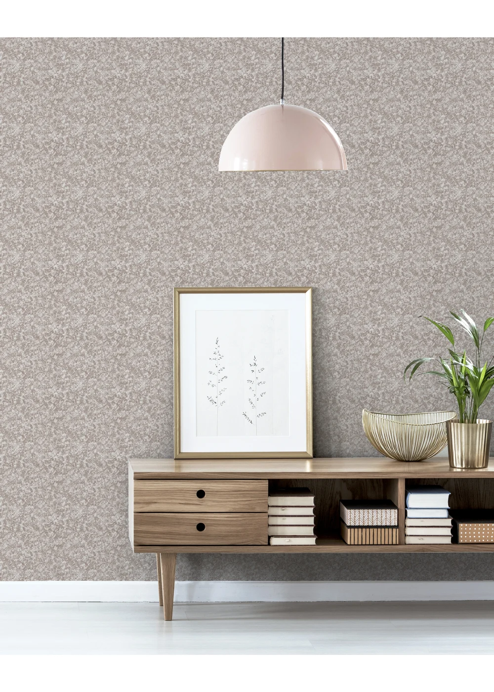 Arthouse Velvet Crush Foil Wallpaper - One Size Image 2