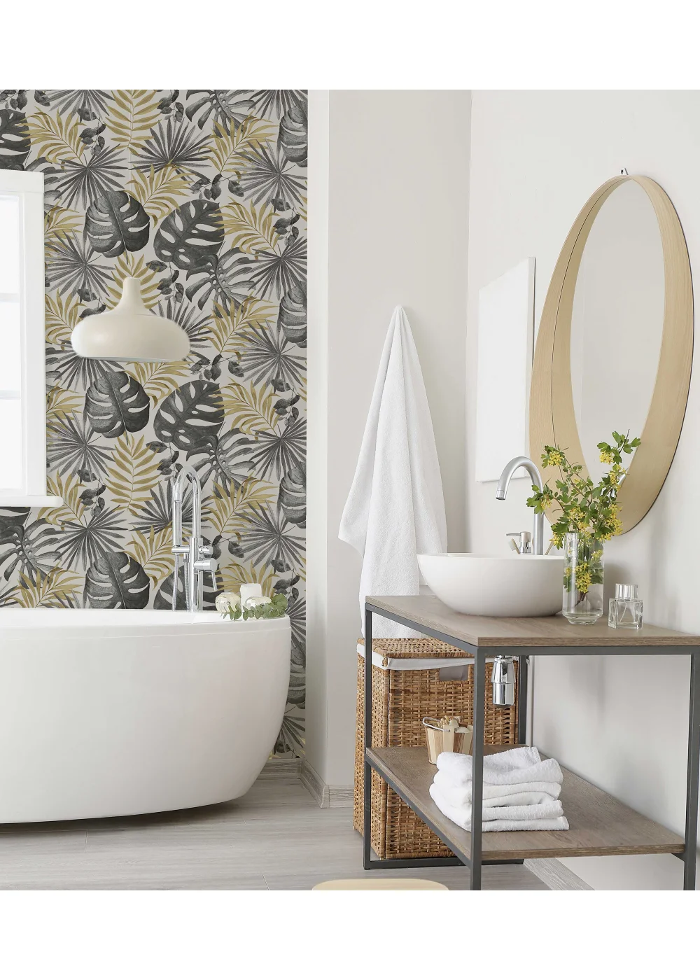 Arthouse Jungle Wall Wallpaper - One Size Image 4