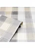 Arthouse Country Check Wallpaper - One Size Image 5