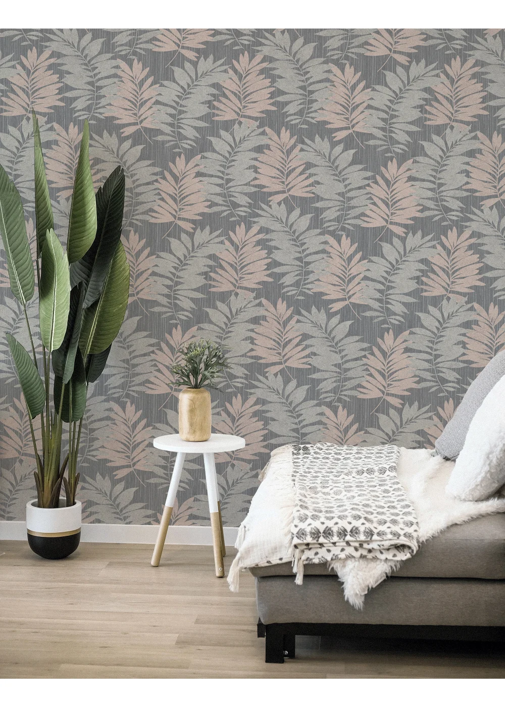 Arthouse Stardust Palm Wallpaper - One Size Image 2
