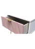 Swift Prism 1 Drawer Bedside Table (41cm x 39.5cm x 45cm) - One Size Image 2