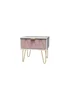 Swift Prism 1 Drawer Bedside Table (41cm x 39.5cm x 45cm) - One Size Image 3