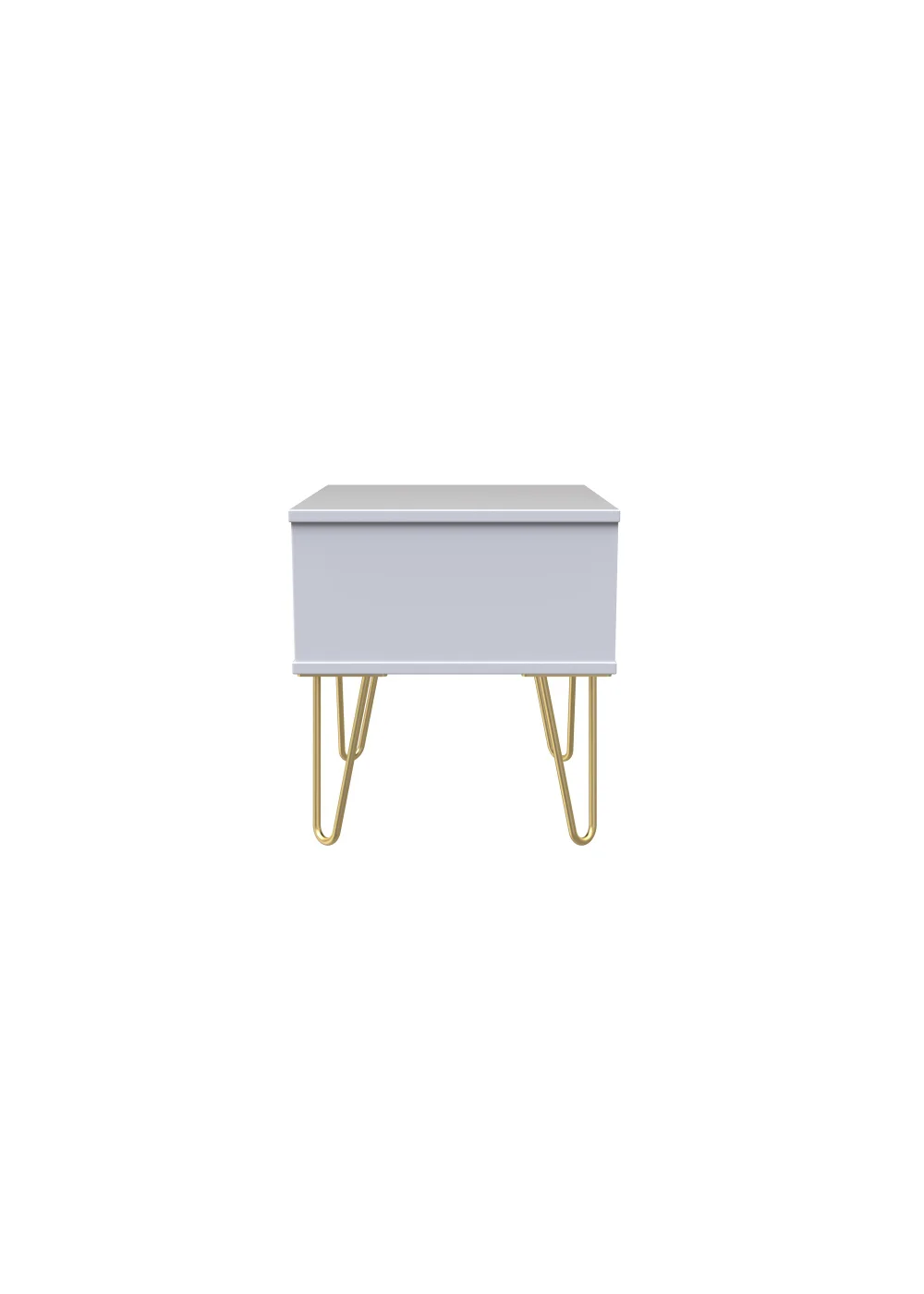 Swift Prism 1 Drawer Bedside Table (41cm x 39.5cm x 45cm) - One Size Image 5