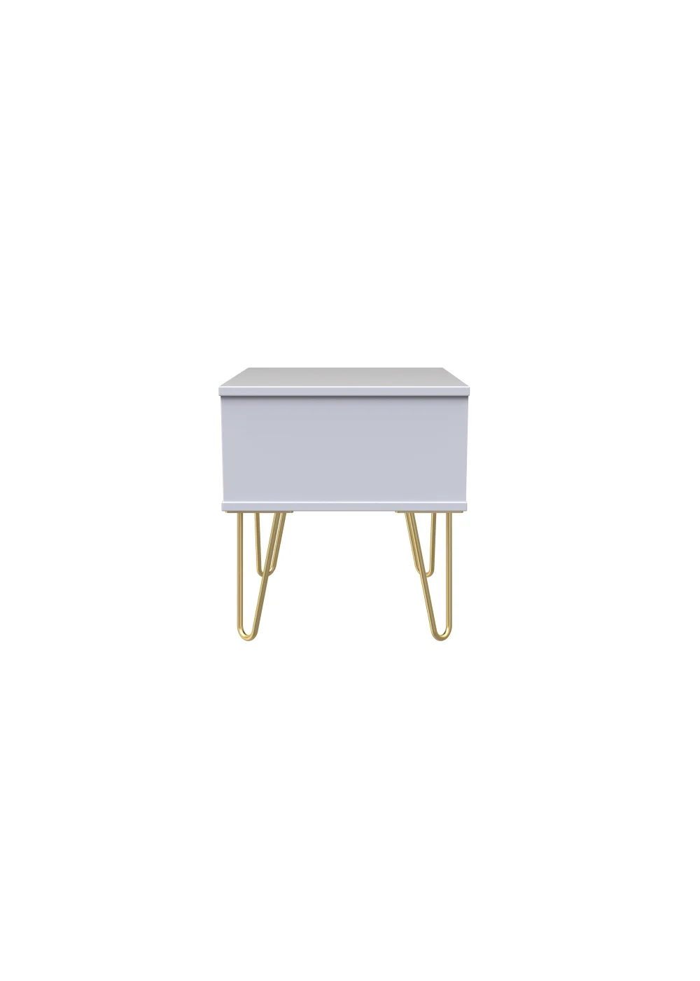 Swift Prism 1 Drawer Bedside Table (41cm x 39.5cm x 45cm) - One Size Image 5