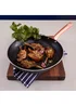 Tower Linear Rose Gold 2 Piece Frying Pan Set - One Size Image 3