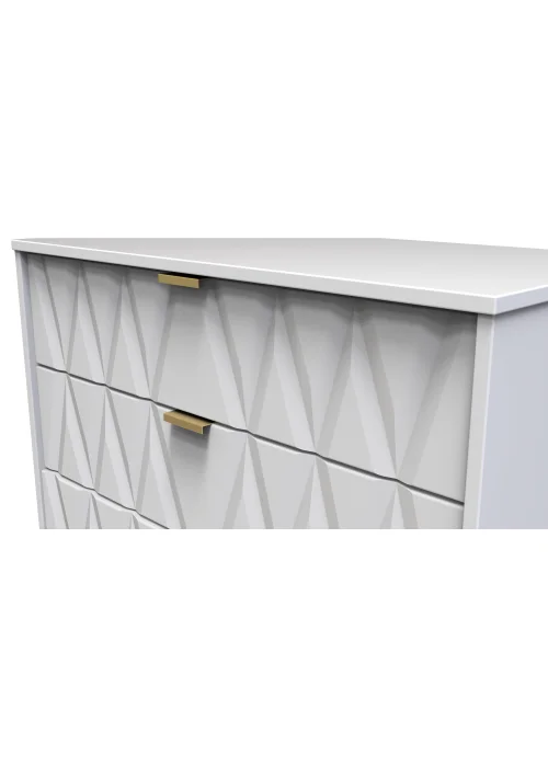 Ready Assembled Prism 5 Drawer Chest - One Size Image 4