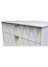 Ready Assembled Prism 5 Drawer Chest - One Size Image 4