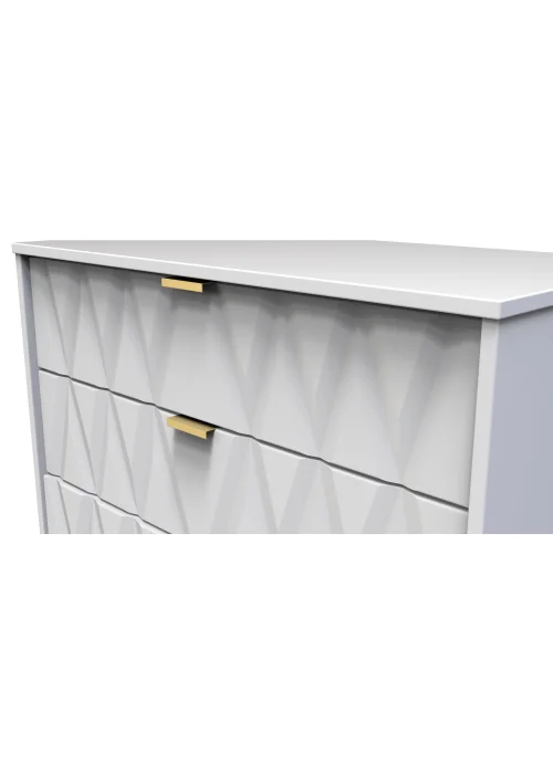 Ready Assembled Prism 4 Drawer Chest - One Size Image 4