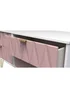 Swift Prism 4 Drawer End of Bed Chest (50.5cm x 41.5cm x 112cm) - One Size Image 2