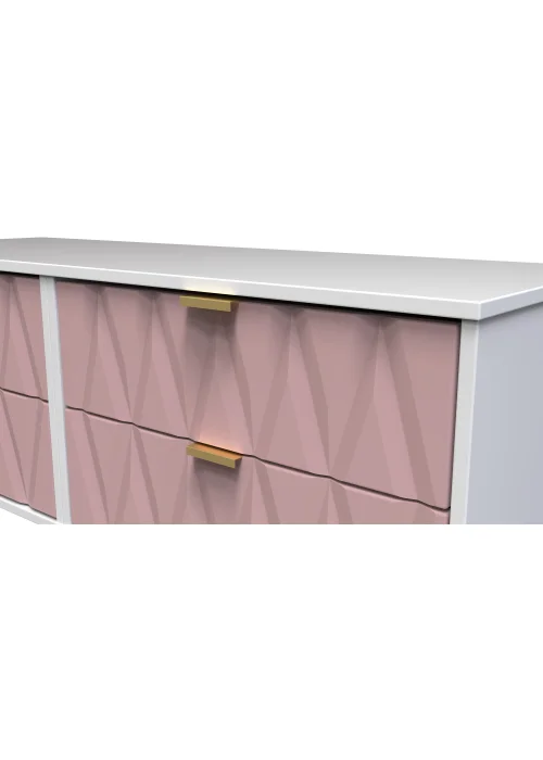 Swift Prism 4 Drawer End of Bed Chest (50.5cm x 41.5cm x 112cm) - One Size Image 4