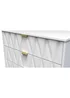 Ready Assembled Prism 3 Drawer Chest - One Size Image 4