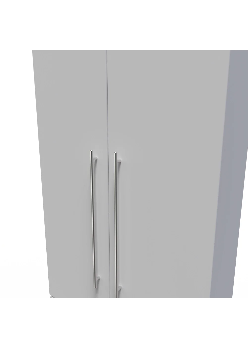 Swift Sherwood 2 Drawer Wardrobe (182.5cm x 53cm x 74cm) - One Size Image 4