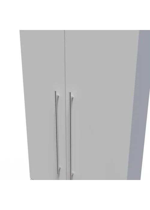 Swift Sherwood 2 Drawer Wardrobe (182.5cm x 53cm x 74cm) - One Size Image 4