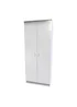 Swift Brilliance 2 Door Wardrobe (182.5cm x 53cm x 74cm) - One Size Image 3