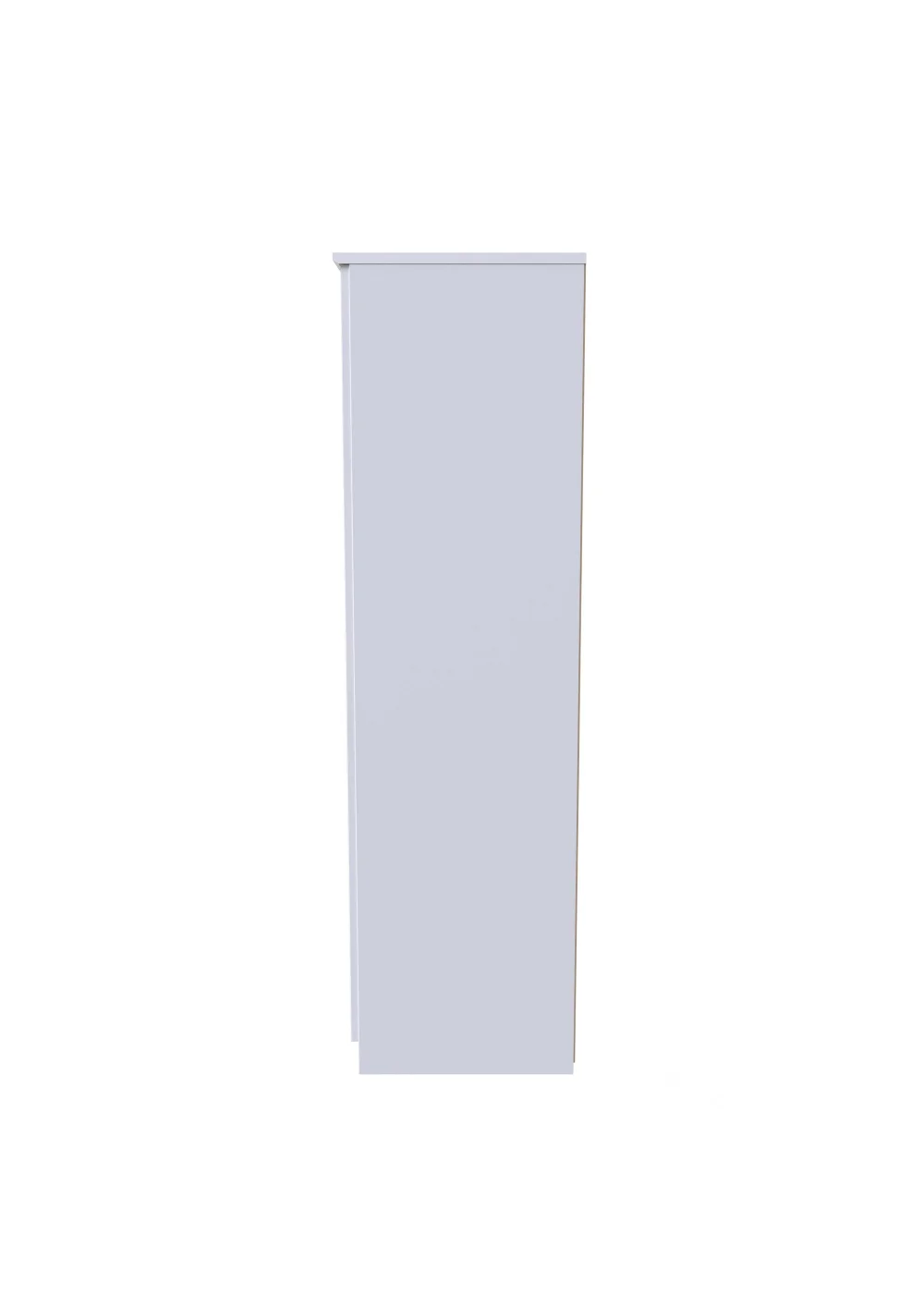 Swift Bordeaux 2 Door Wardrobe (182.5cm x 53cm x 74cm) - One Size Image 5