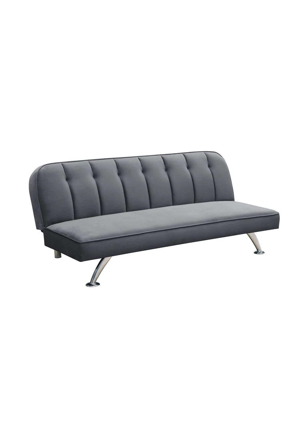 LPD Furniture Brighton Grey Sofa Bed - One Size Image 2