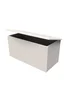 Swift Bordeaux Blanket Box (41.5cm x 41.5cm x 84cm) - One Size Image 2