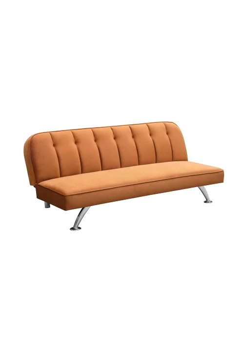 LPD Furniture Brighton Orange Sofa Bed - No Size Image 2