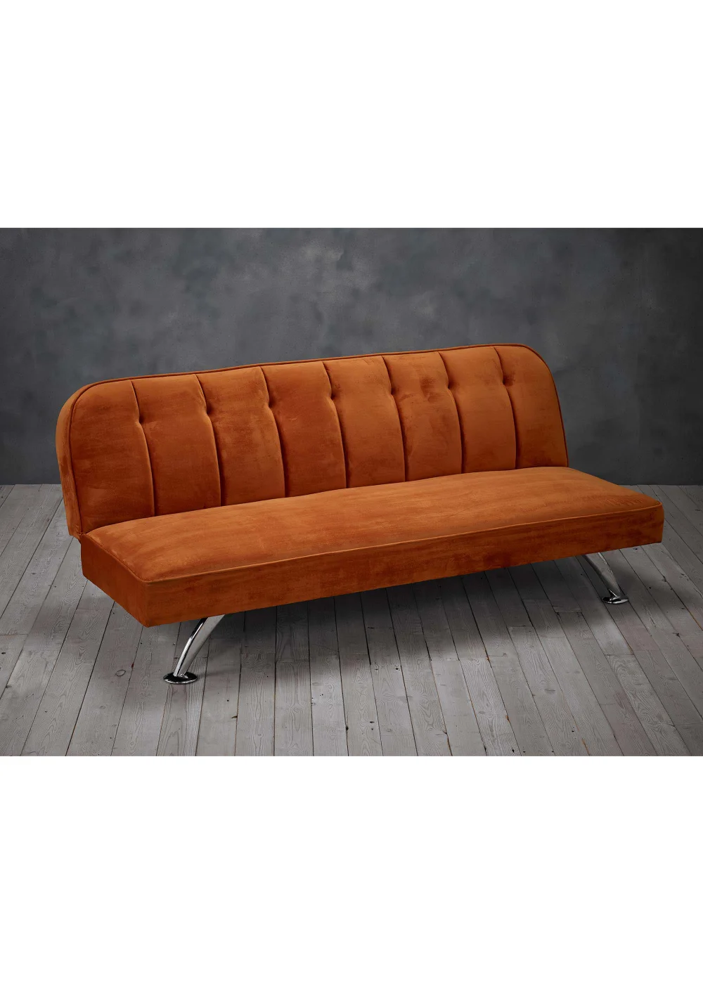 LPD Furniture Brighton Orange Sofa Bed - No Size Image 1