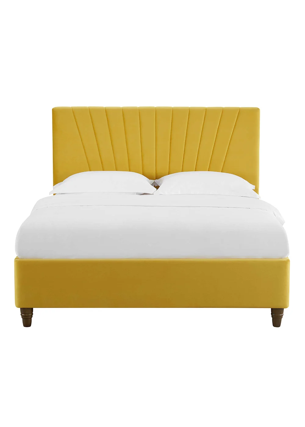 LPD Furniture Lexie Yellow Bed - King Image 2