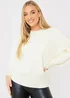 In The Style Stacey Soloman White Diamante Trim Jumper - 06-08 Image 1