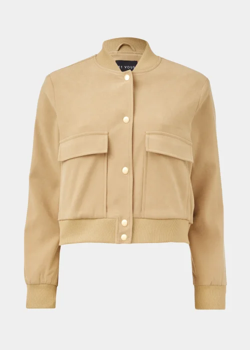 Et Vous Tan Bomber Jacket - 8 Image 5