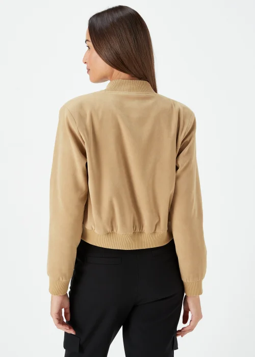 Et Vous Tan Bomber Jacket - 8 Image 2