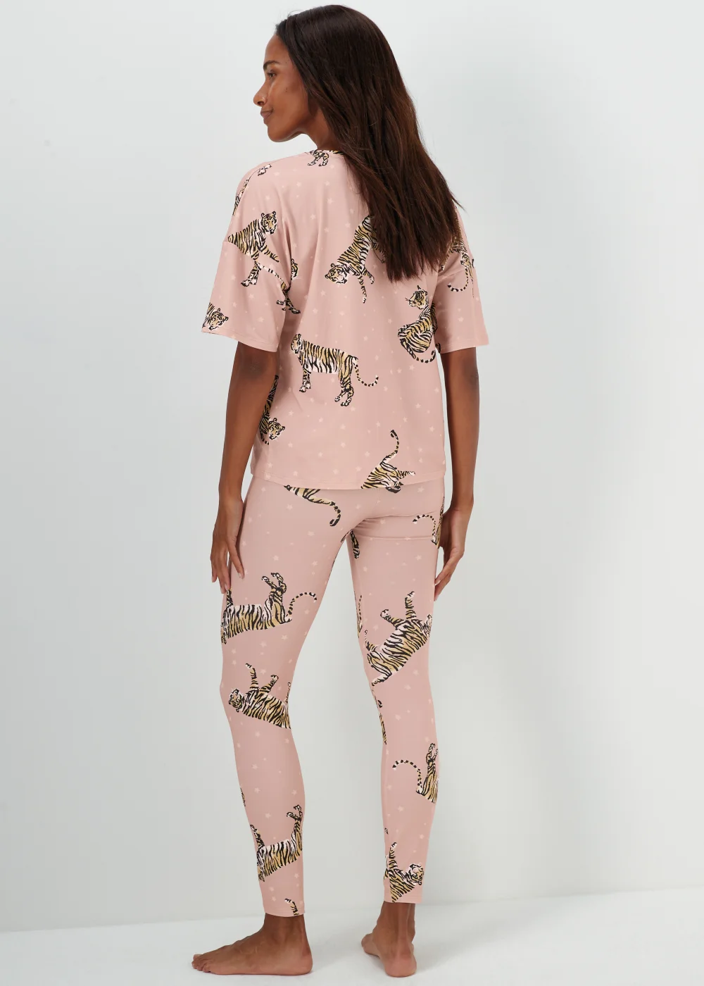 Pink Tiger Pyjama Set - Small Image 2