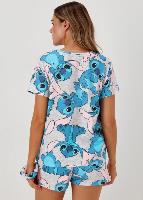Blue Disney Lilo & Stitch Pyjama & Scrunchie Set - Extra small Image 2