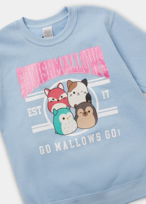 Kids Blue Squishmallows Sweatshirt (5-13yrs) - 5-6 Yrs Image 2