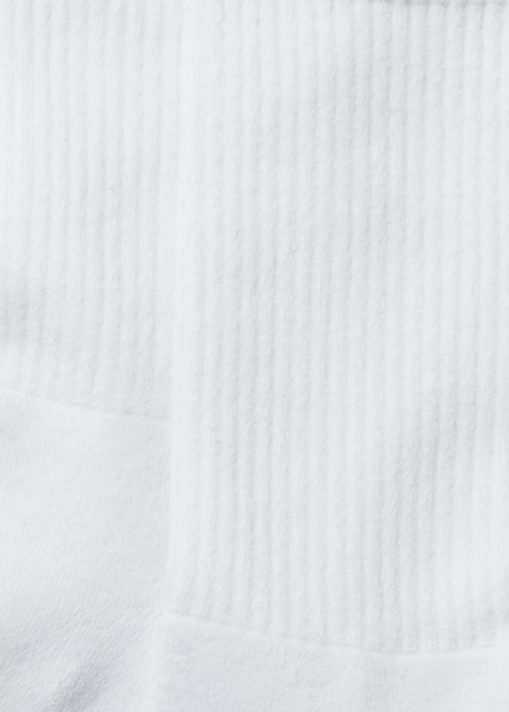 4 Pack White Sports Socks - 6-8.5 Image 3