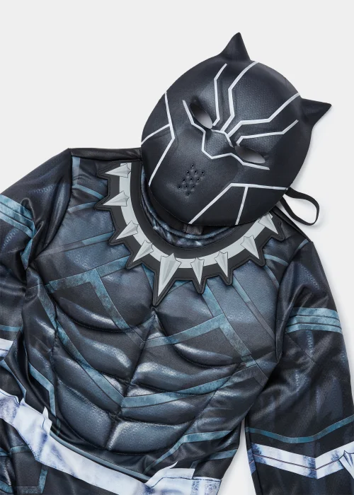 Kids Marvel Black Panther Fancy Dress Costume (3-9yrs) - 3 Yrs Image 2