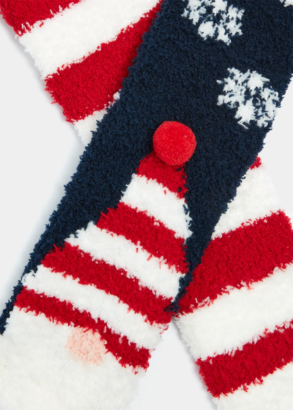2 Pack Navy Gonk Cosy Socks - One Size Image 2