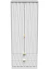 Ready Assembled Prism 2 Door 2 Drawer Wardrobe - One Size Image 1
