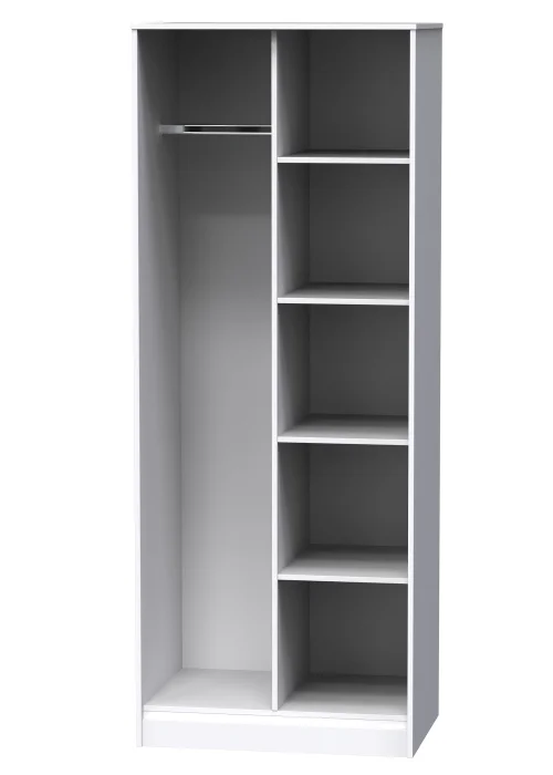 Swift Prism Open Shelf Wardrobe (197cm x 53cm x 74cm) - One Size Image 2