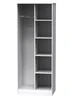 Swift Prism Open Shelf Wardrobe (197cm x 53cm x 74cm) - One Size Image 2