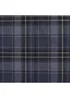 Arthouse Twilled Plaid Navy/Gold Wallpaper - One Size Image 1