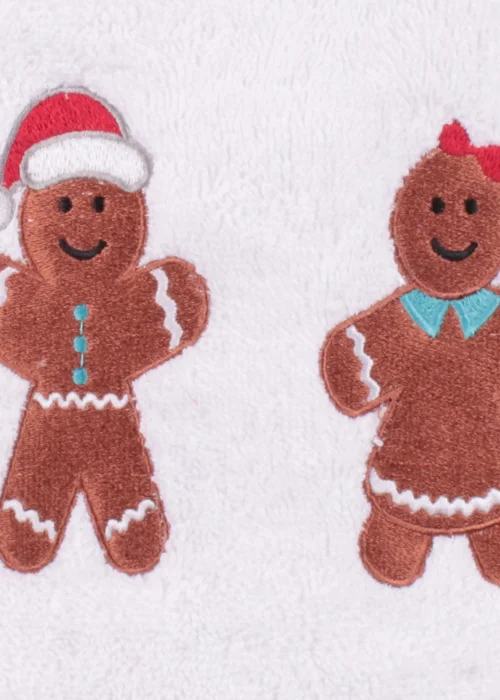 Fusion Christmas Gingerbread Hand Towel (2 pack) - One Size Image 2