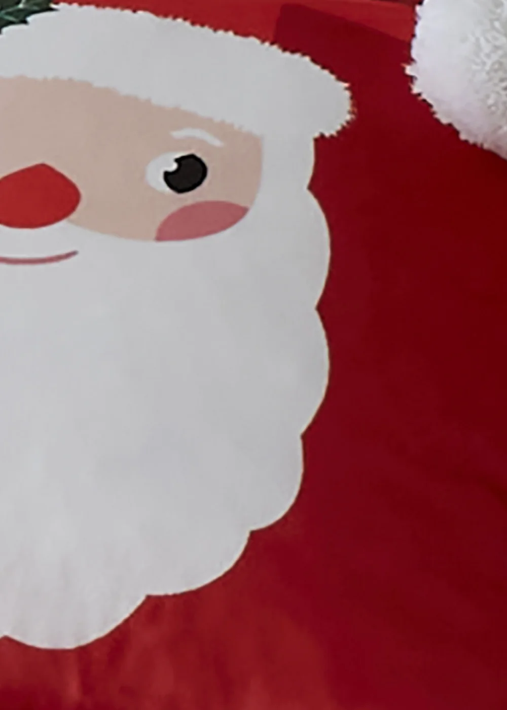 Bedlam Christmas Jolly Santa Filled Cushion - 43W X 43D Image 5