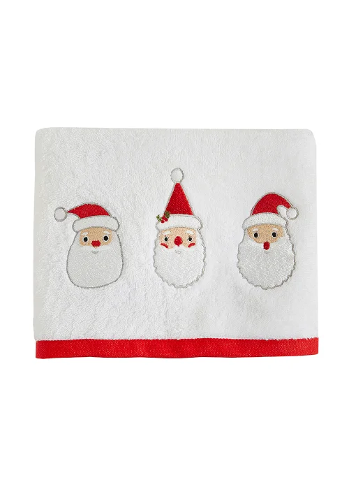 Fusion Christmas Santa Hand Towel (2 pack) - One Size Image 3