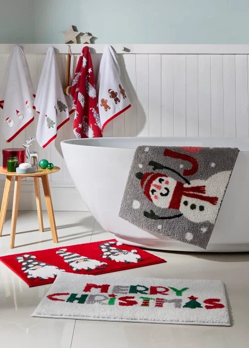 Fusion Christmas Santa Hand Towel (2 pack) - One Size Image 4