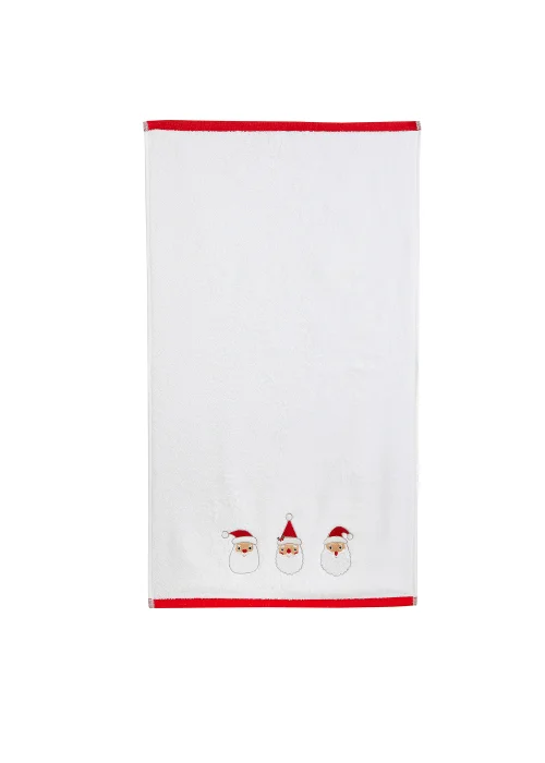 Fusion Christmas Santa Hand Towel (2 pack) - One Size Image 2