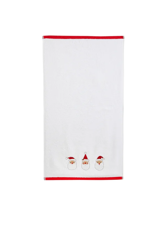 Fusion Christmas Santa Hand Towel (2 pack)