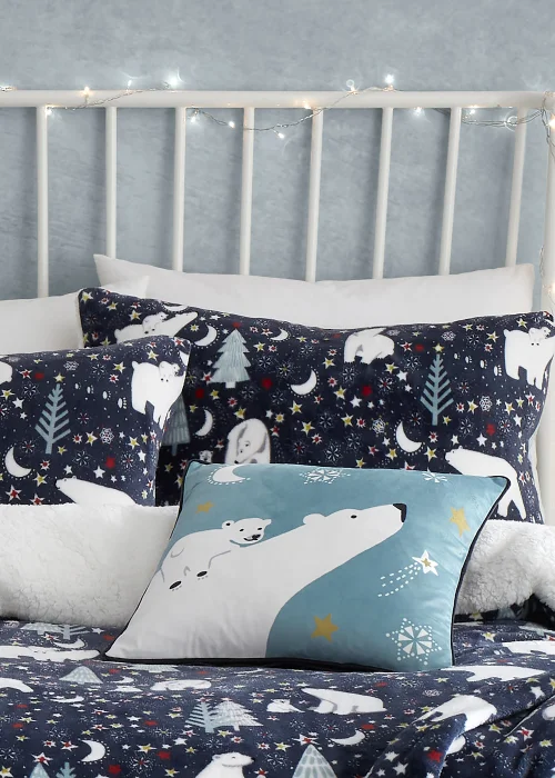 Fusion Christmas Starry Night Filled Cushion - 43W X 43D Image 3