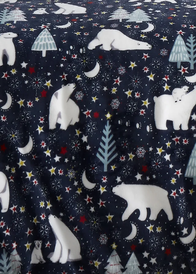 Fusion Christmas Starry Night Throw